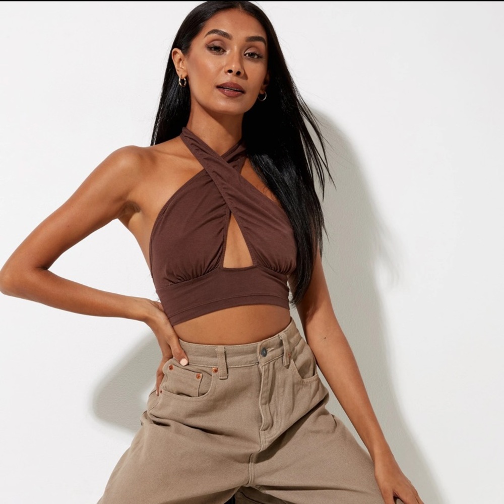 motel rocks silta crop top